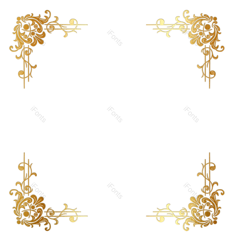 边框图片,复古元素,欧式PNG,渐变免抠素材